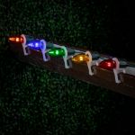 Assorted Smooth Glass C9 LED Bulbs - 25pk