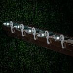 Pure White Smooth Glass C9 LED Bulbs - 25pk