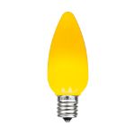 C9 - Yellow - Ceramic (plastic) LED Replacement Bulbs - 25 Pack
