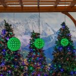 Green 50 Light Mini Starlight Sphere 6"