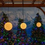 100 Light 7.5" Clear Twinkling Starlight Spheres