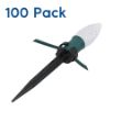 Premium 10" Universal Light Stake  100 Pack