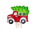Christmas Night Light - Truck & Tree - Swivel Plug w/LED Bulb