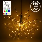 160 LED RGBWW Spritz Branch Light - 24"