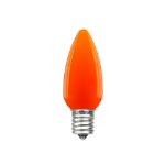 C9 - Orange - Ceramic (plastic) LED Replacement Bulbs - 25 Pack