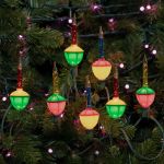 Traditional Classic Bubble Light Set 7 Lamps Red/Blue/Yellow