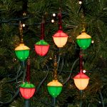 Traditional Classic Bubble Light Set 7 Lamps Red/Yellow