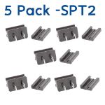 SPT-2 Male Plugs Brown - 5 Pack