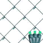 Green LED Net Lights 4x6 Green Wire