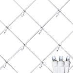 Pure White LED Net Lights 4x6 White Wire