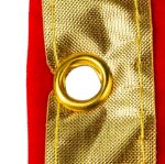 24" Red w/Gold Trim 3D Bow