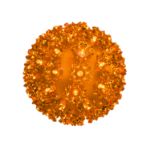 50 Orange LED 6" Sphere