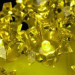 50 Yellow LED 6" Sphere
