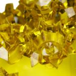 50 Yellow LED 6" Sphere