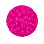 100 Pink LED 7.5" Sphere