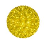 100 Yellow LED 7.5" Sphere