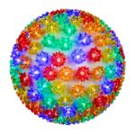 150 Multi LED 10" Sphere