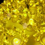 150 Yellow LED 10" Sphere