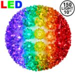 150 Rainbow LED 10" Sphere