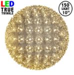 150 *NEW* TrueTwinkle® Warm White LED 10" Sphere