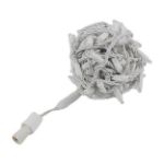 *NEW* True Twinkle Coaxial 50 LED Warm White 6" Spacing White Wire
