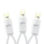 *NEW* TrueTwinkle® LED Christmas Lights 50 LED Warm White 25' Long White Wire