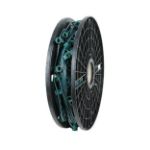 C9 Decorate Like a Pro® Kit - 250' LED Diamond Faceted Pure White Green Wire w/12" Bulb Spacing