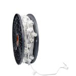Novelty Lights C9 250' Spool 15" Spacing 8 Amp White Wire