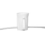 Novelty Lights C9 250' Spool 15" Spacing 8 Amp White Wire