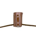 Novelty Lights Commercial Grade C9 1000' Spool 12" Spacing 8 Amp Brown Wire
