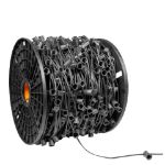 Novelty Lights Commercial Grade C9 1000' Spool 12" Spacing 8 Amp Black Wire
