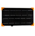 *NEW* TrueTwinkle® Warm White LED Solar Mini Lights 100 Light String 4" Spacing Green Wire