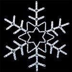 36" Deluxe LED Snowflake Pure White