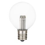 Warm White LED G50 Globe Bulbs - 25pk