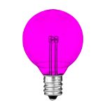 Pink - G40 - Glass LED Replacement Bulbs - 25 Pack