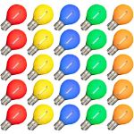 Multi - G30 - Plastic Filament LED Replacement Bulbs - 25 Pack