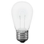 Pure White S14 U-Shaped LED Glass Flex Filament Replacement Bulbs 25 Pack