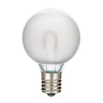 Warm White Satin Glass G40 U-Shaped LED Plastic Flex Filament Replacement Bulbs 25 Pack