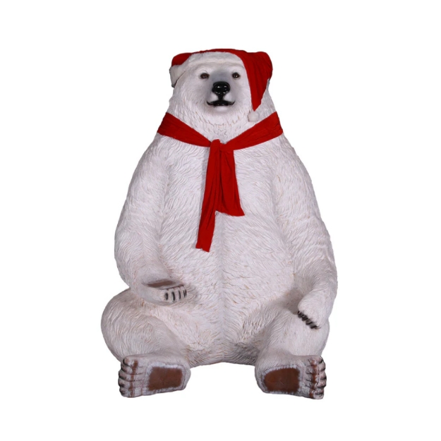 Giant Polar Bear Sitting