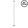 36" Medium Base (E26) Socket Extender (Drop) – Black