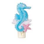 Night Light - Sea Horse - Swivel Plug w/LED Bulb