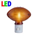Sports Night Light - Football - Swivel Plug w/LED Bulb