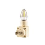 Winter Night Light - Snowflake - Swivel Plug w/LED Bulb