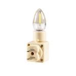Winter Night Light - Snowflake - Swivel Plug w/LED Bulb