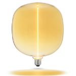 Flex Filament LED Gold Glass Warm White Medium Base Bulb - 1pk