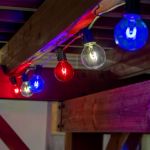 Red/White/Blue G50 U-Shaped LED Plastic Flex Filament Replacement Bulbs 25 Pack