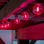 Pink LED G50 Plastic Filament LED Globe Bulbs - 25pk