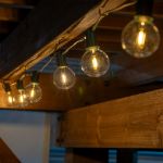 Warm White LED G50 Plastic Filament LED Globe Bulbs - 25pk