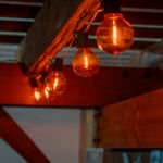 Orange - G40 - Plastic Filament LED Replacement Bulbs - 25 Pack
