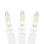 Non Connectable White Wire Mini Lights 10 Light 5.5'